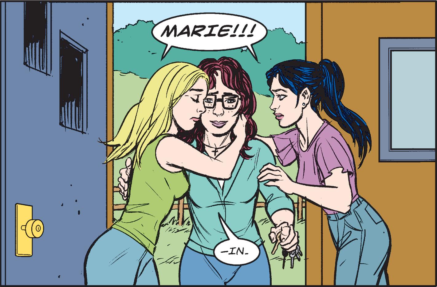 Interaction OCR: MARIE!!! -IN_ MARIE !!! -IN_