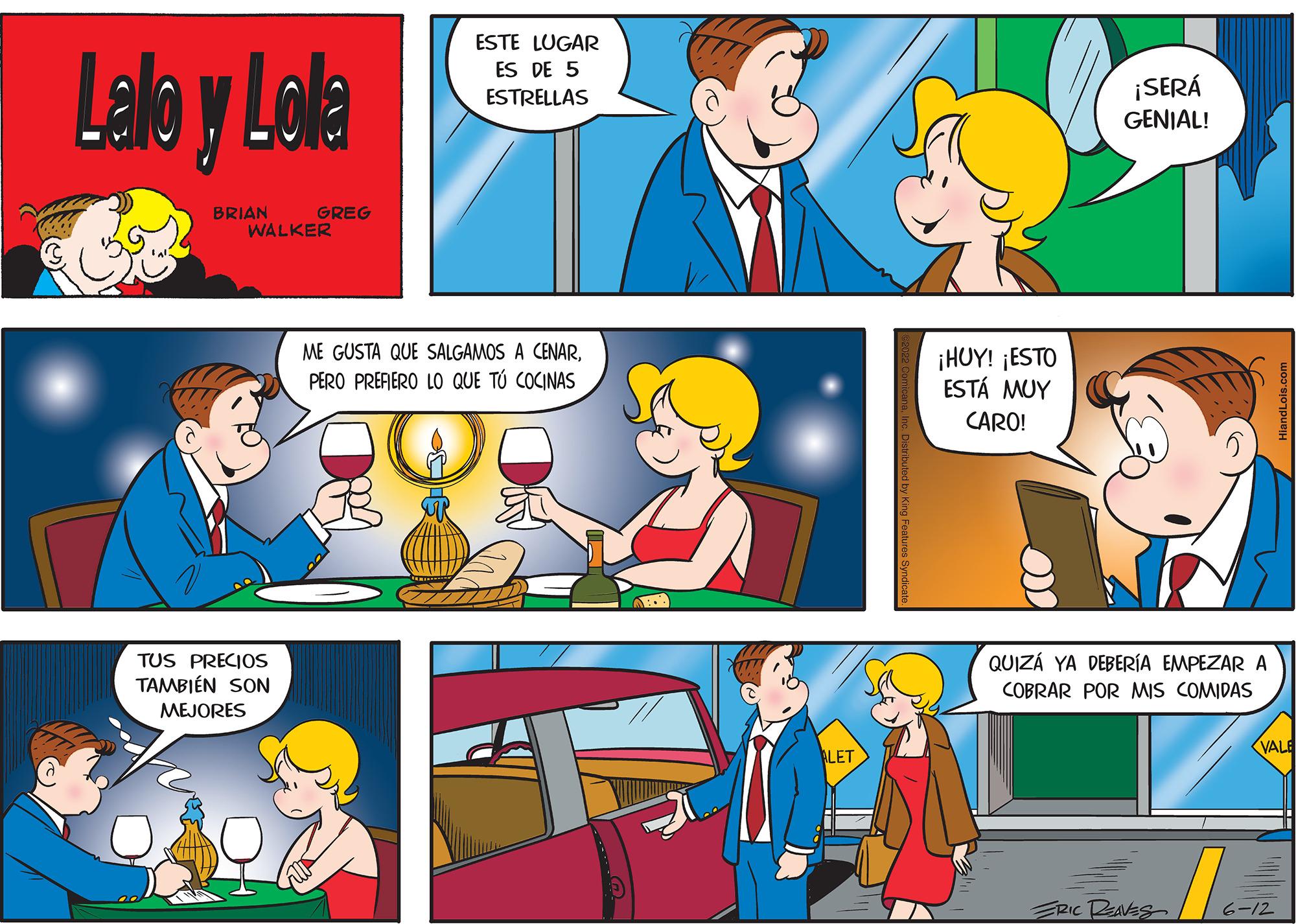 Line OCR: ESTE LUGAR ES DE 5 ESTRELLAS ME GUSTA QUE SALGAMOS A CENARPERO PREFIERO LO QUE TÚ COCINAS Lallo y Lola BRIAN GREG WALKER TUS PRECIOS TAMBIÉN SON MEJORES ALET ¡HUY! ¡ESTO ESTÁ MUY CARO! ac ¡SERÁ GENIAL! QUIZÁ YA DEBERÍA EMPEZAR A COBRAR POR MIS COMIDAS VALE ERIC REAVES 6-12 ESTE LUGAR ES DE 5 ESTRELLAS ME GUSTA QUE SALGAMOS A CENARPERO PREFIERO LO QUE TÚ COCINAS Lallo y Lola BRIAN GREG WALKER TUS PRECIOS TAMBIÉN SON MEJORES ALET ¡ HUY ! ¡ ESTO ESTÁ MUY CARO ! ac ¡ SERÁ GENIAL ! QUIZÁ YA DEBERÍA EMPEZAR A COBRAR POR MIS COMIDAS VALE ERIC REAVES 6-12