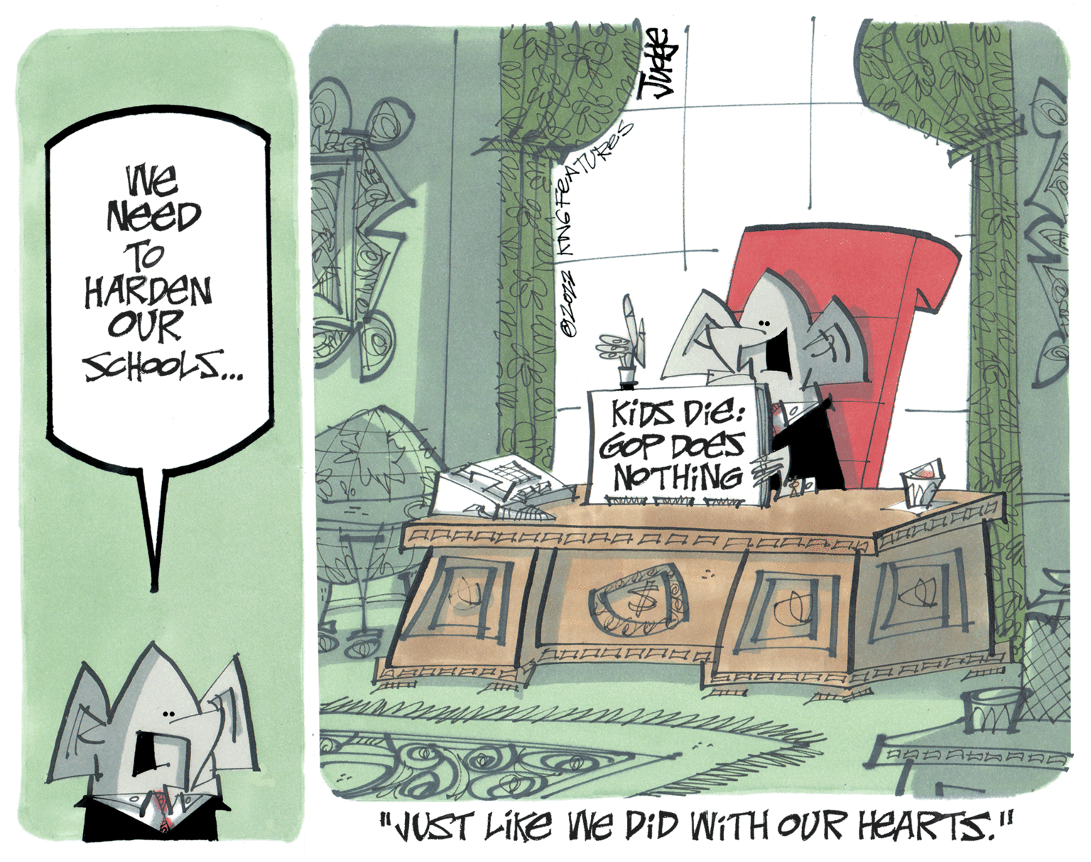 Parallel OCR: We NeeD ?? HARDEN OUR SCHOOLS... ?? FO M ATURES ONLY 2016 3) KIDS Die: GOP DOES NOTHING angley mig Affi AAAAAAAAAAAAA AAAAAAA AAHERREY THE GRAARE A Itt DAD. AAAA "JUST LIKE WE DID WITH OUR HEARTS." We NeeD ?? HARDEN OUR SCHOOLS ... ?? FO M ATURES ONLY 2016 3 ) KIDS Die : GOP DOES NOTHING angley mig Affi AAAAAAAAAAAAA AAAAAAA AAHERREY THE GRAARE A Itt DAD . AAAA " JUST LIKE WE DID WITH OUR HEARTS . "