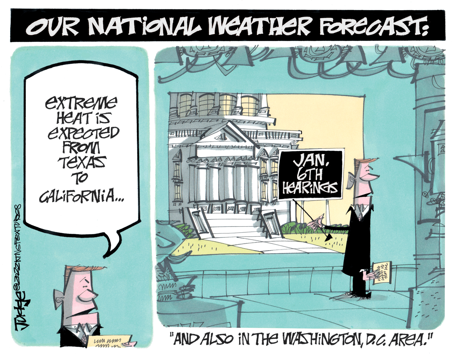 Art OCR: Judge BzZZAING TEXTURES OUR NATIONAL WEATHER FORECAST: eXTReMe HEAT is EXPECTED FROM TEXAS To CALIFORNIA... JAN6TH HEARINGS }" mun m "AND ALSO IN THE WASHINGTOND.C. AREA." sunum Judge BzZZAING TEXTURES OUR NATIONAL WEATHER FORECAST : eXTReMe HEAT is EXPECTED FROM TEXAS To CALIFORNIA ... JAN6TH HEARINGS } " mun m " AND ALSO IN THE WASHINGTOND.C. AREA . " sunum