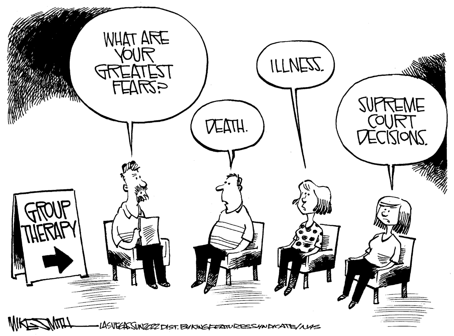 Facade OCR: SIRI HAVE BAD NEWS. AN ANGRY AND VIOLENT MOB IS STORMING THE CAPITOL. DIST. BY KING FEATURES SYNDICATE/ WAS MIKAN MITH LAS VEGASSUNZ022 TRUMP domov. EB I THOUGHT YOU SAID YOU HAD BAD NEWS. SIRI HAVE BAD NEWS . AN ANGRY AND VIOLENT MOB IS STORMING THE CAPITOL . DIST . BY KING FEATURES SYNDICATE / WAS MIKAN MITH LAS VEGASSUNZ022 TRUMP domov . EB I THOUGHT YOU SAID YOU HAD BAD NEWS .