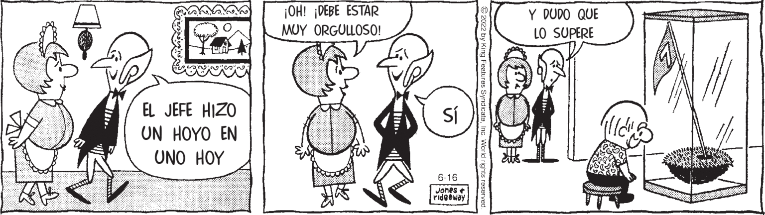Font OCR: W -B EL JEFE HIZO UN HOYO EN UNO HOY ¡OH! ¡DEBE ESTAR MUY ORGULLOSO! 6-16 Jones+ ridgeway Y DUDO QUE LO SUPERE www W -B EL JEFE HIZO UN HOYO EN UNO HOY ¡ OH ! ¡ DEBE ESTAR MUY ORGULLOSO ! 6-16 Jones + ridgeway Y DUDO QUE LO SUPERE www