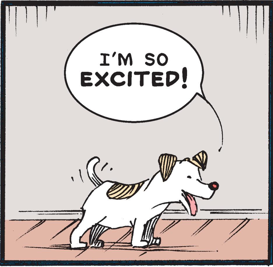 Dog breed OCR: I'M SO EXCITED! I'M SO EXCITED !