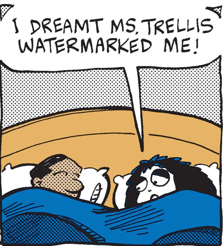 Art OCR: 7 1 DREAMT MS. TRELLIS WATERMARKED ME! D www. 7 1 DREAMT MS . TRELLIS WATERMARKED ME ! D www .