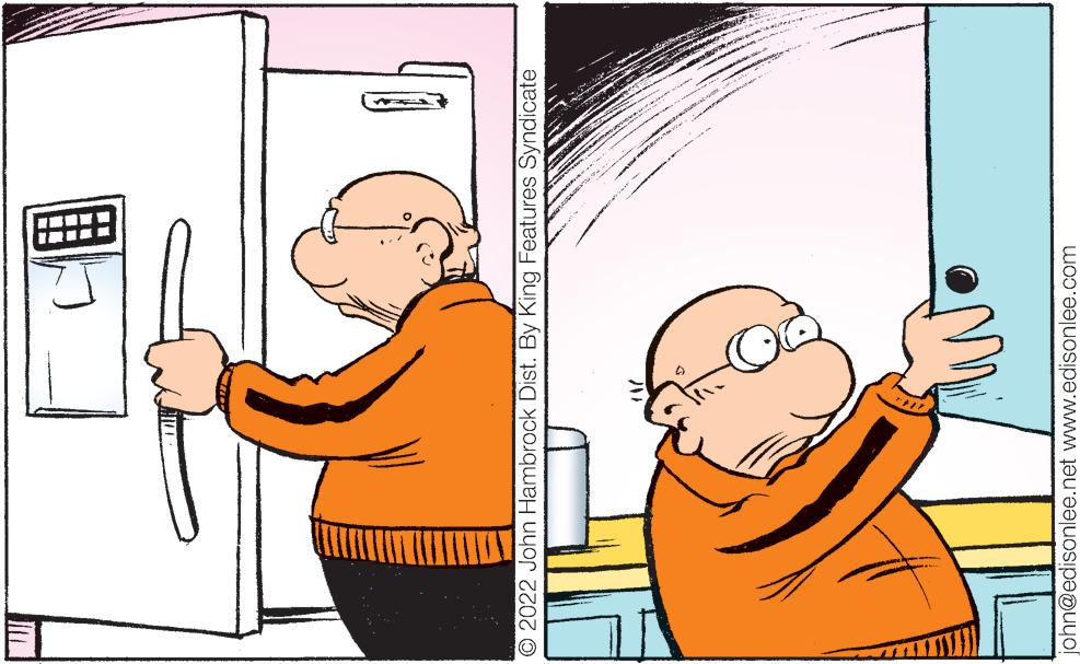 Finger OCR: 608 2022 John Hambrock Dist. By King Features Syndicate john@edisonlee.net www.edisonlee.com 608 2022 John Hambrock Dist . By King Features Syndicate john@edisonlee.net www.edisonlee.com