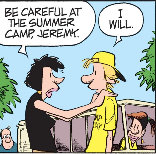 Mammal OCR: BE CAREFUL AT THE SUMMER CAMPJEREMY. flas THY I WILL. BE CAREFUL AT THE SUMMER CAMPJEREMY . flas THY I WILL .