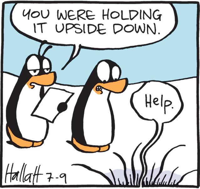 Font OCR: YOU WERE HOLDING IT UPSIDE DOWN. CO Hallatt 7-9 Help. Madalas YOU WERE HOLDING IT UPSIDE DOWN . CO Hallatt 7-9 Help . Madalas