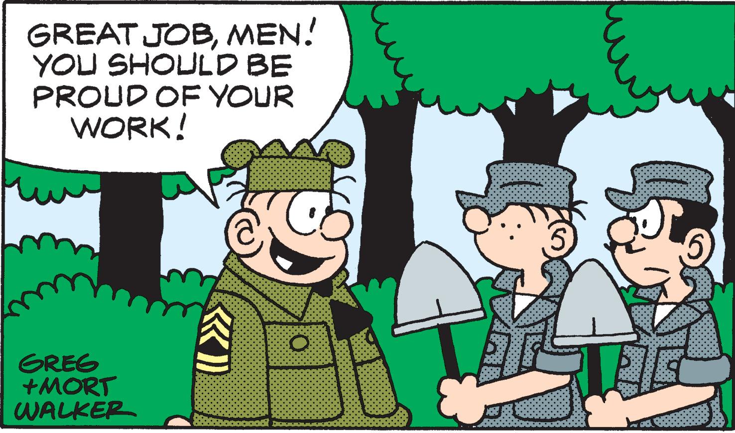 Plant OCR: GREAT JOBMEN! YOU SHOULD BE PROUD OF YOUR WORK! GREG +MORT WALKER O GREAT JOBMEN ! YOU SHOULD BE PROUD OF YOUR WORK ! GREG + MORT WALKER O