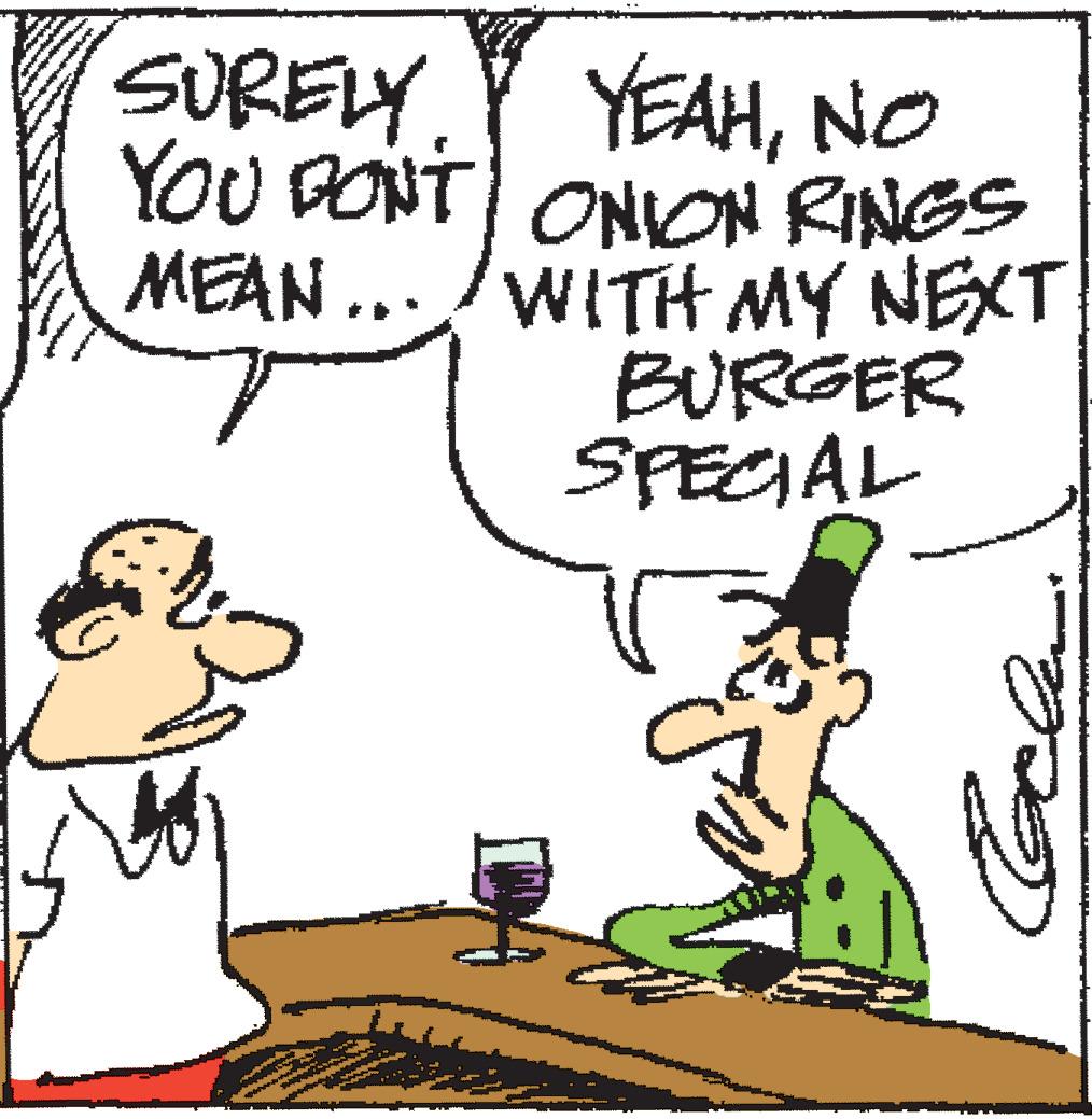 Sharing OCR: YEAHNO SURELY YOU DON'T ONION RINGS MEAN... WITH MY NEXT T BURGER SPECIAL YEAHNO SURELY YOU DON'T ONION RINGS MEAN ... WITH MY NEXT T BURGER SPECIAL