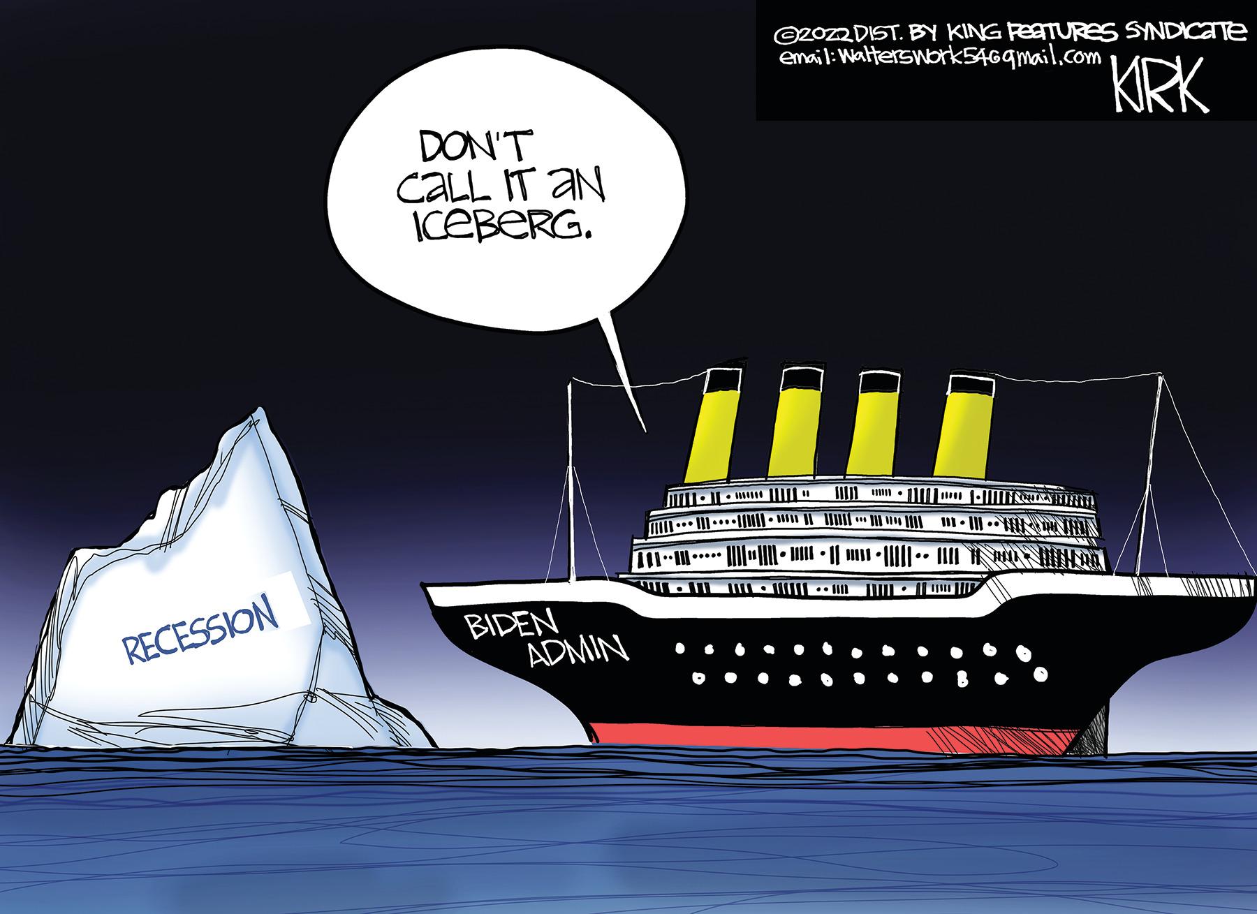 Cruise ship OCR: RECESSION DON'T CALL IT AN ICEBERG. BIDEN ADMIN ?2022 DIST. BY KING PEATURES SYNDICATE email: Walterswork54@gmail.com. KIRK I ------- • IEEE 1 1-TSUA HURTA HUNTIN RECESSION DON'T CALL IT AN ICEBERG . BIDEN ADMIN ?2022 DIST . BY KING PEATURES SYNDICATE email : Walterswork54@gmail.com . KIRK I ------- • IEEE 1 1 - TSUA HURTA HUNTIN