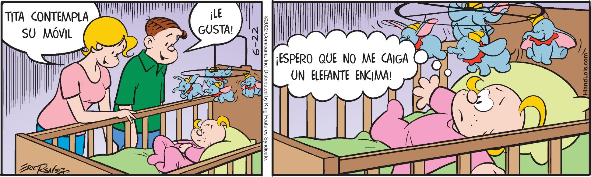 Conversation OCR: TITA CONTEMPLA SU MÓVIL ERIC RENESS ¡LE GUSTA! ESPERO QUE NO ME CAIGA UN ELEFANTE ENCIMA! TITA CONTEMPLA SU MÓVIL ERIC RENESS ¡ LE GUSTA ! ESPERO QUE NO ME CAIGA UN ELEFANTE ENCIMA !