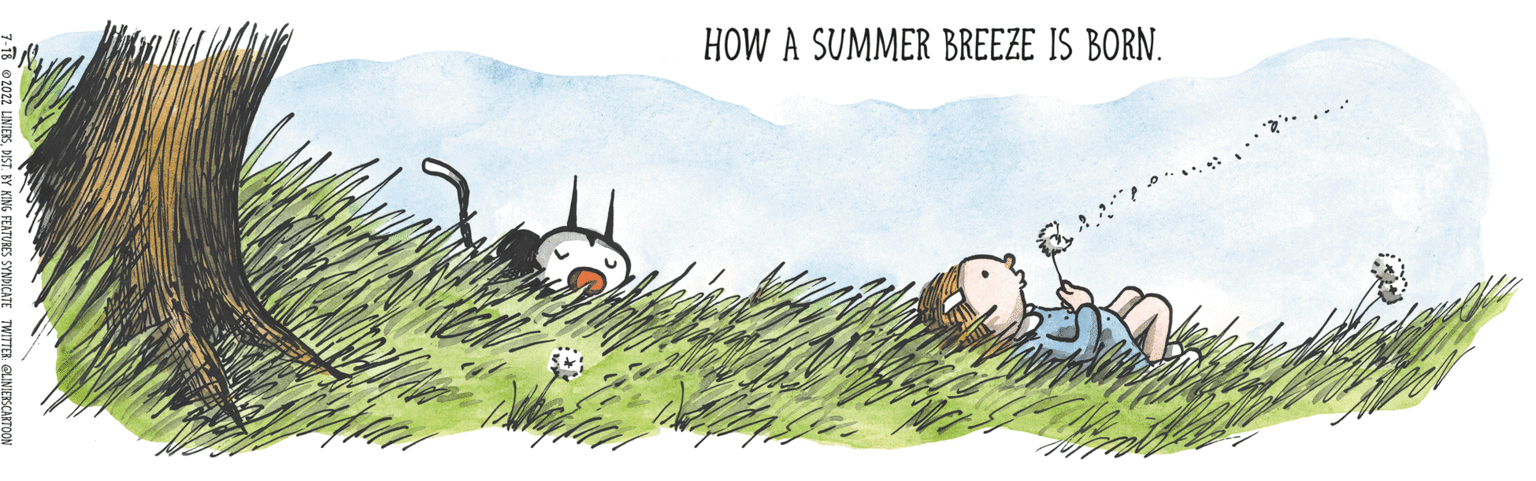 Landscape OCR: HOW A SUMMER BREEZE IS BORN. HOW A SUMMER BREEZE IS BORN .