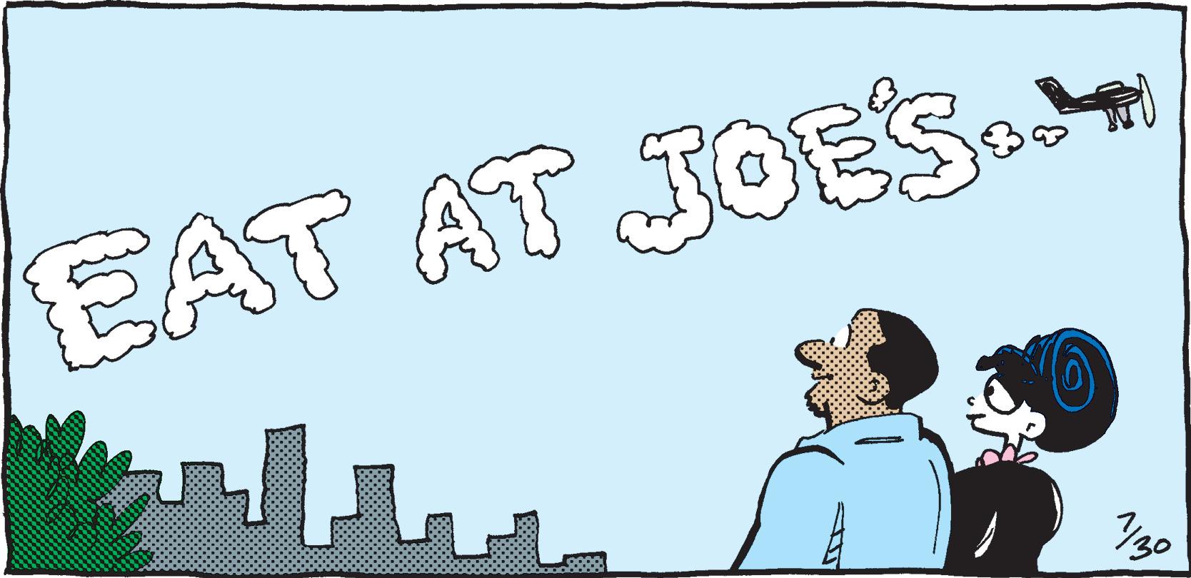 Sharing OCR: EAT AT JOES. H 1/30 EAT AT JOES . H 1/30