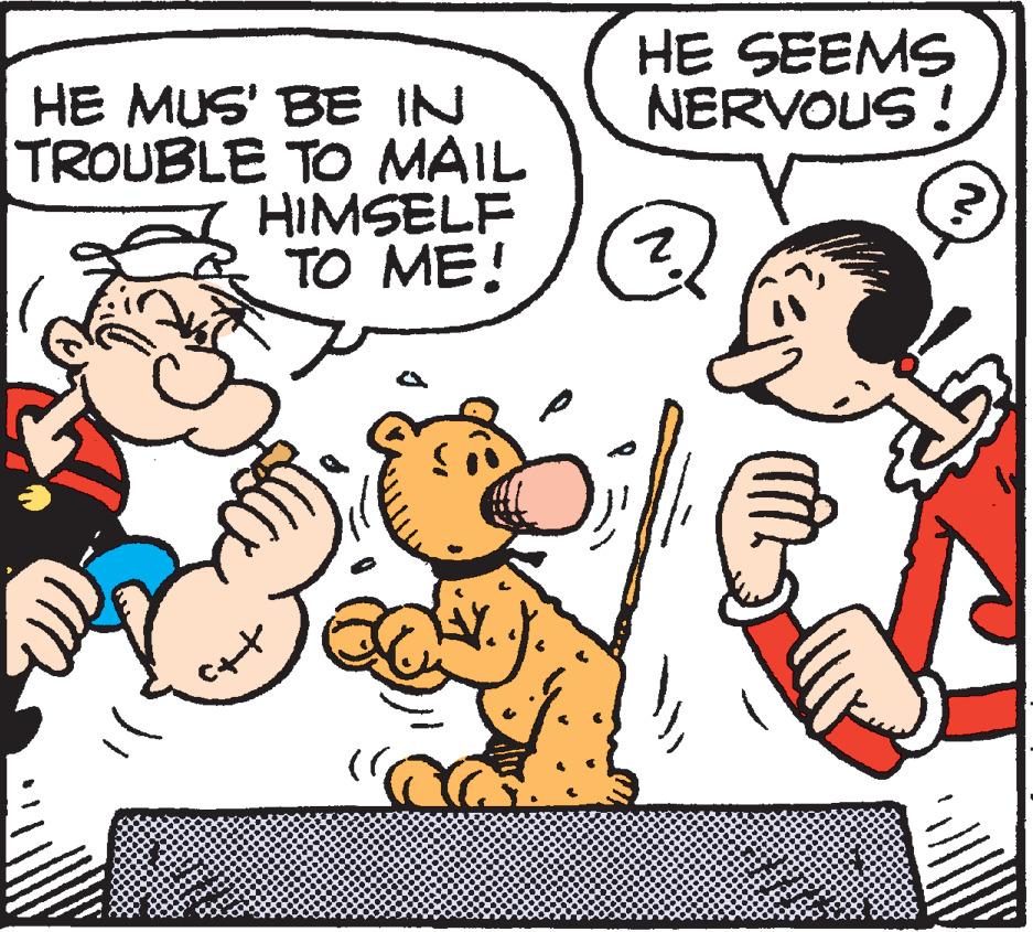 Art OCR: HE MUS' BE IN TROUBLE TO MAIL HIMSELF TO ME! C++ HE SEEMS NERVOUS ! ? 2 HE MUS ' BE IN TROUBLE TO MAIL HIMSELF TO ME ! C ++ HE SEEMS NERVOUS ! ? 2