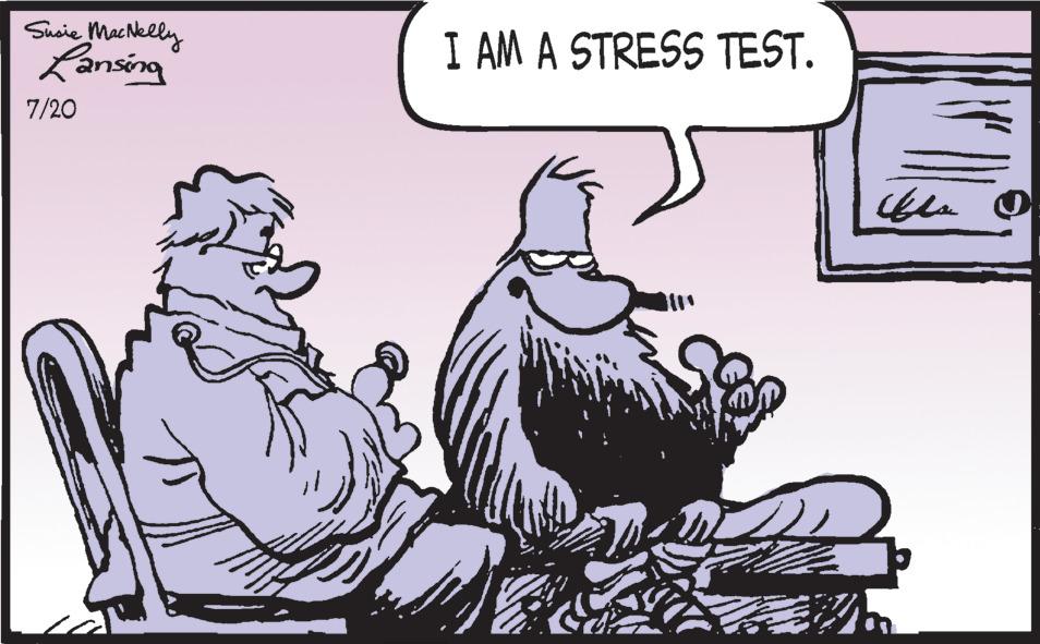 Art OCR: Susie MacNelly Lansing 7/20 I AM A STRESS TEST. bla Susie MacNelly Lansing 7/20 I AM A STRESS TEST . bla