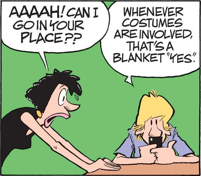 Happy OCR: AAAAH! CAN I GOIN YOUR PLACE?? WHENEVER COSTUMES ARE INVOLVEDTHAT'S A BLANKET YES! AAAAH ! CAN I GOIN YOUR PLACE ?? WHENEVER COSTUMES ARE INVOLVEDTHAT'S A BLANKET YES !