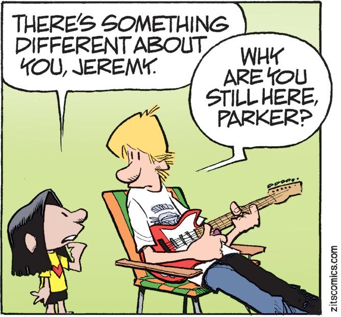 Interaction OCR: THERE'S SOMETHING DIFFERENT ABOUT KOUJEREMY. WHY ARE YOU STILL HEREPARKER? zitscomics.com THERE'S SOMETHING DIFFERENT ABOUT KOUJEREMY . WHY ARE YOU STILL HEREPARKER ? zitscomics.com