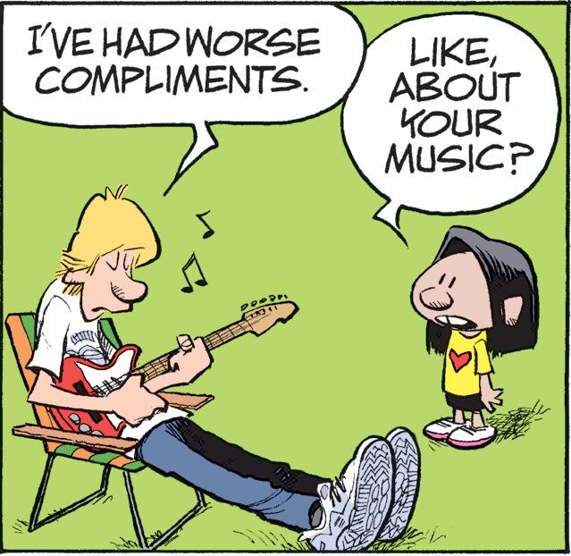 Finger OCR: I'VE HAD WORSE COMPLIMENTS. Sony pood Ad LIKEABOUT KOUR MUSIC? I'VE HAD WORSE COMPLIMENTS . Sony pood Ad LIKEABOUT KOUR MUSIC ?
