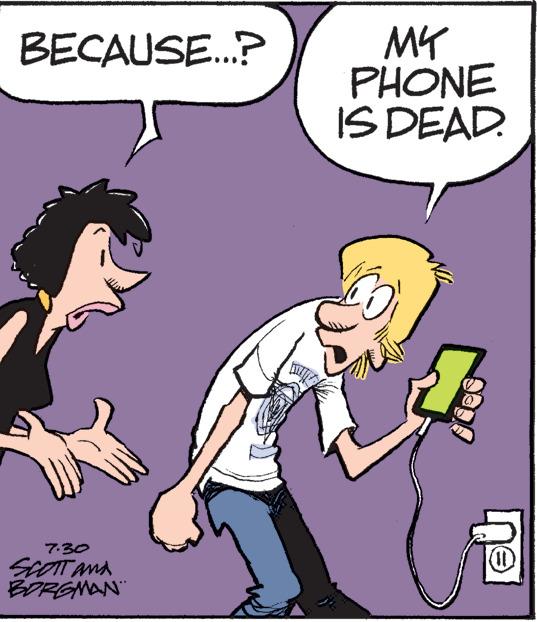 Font OCR: BECAUSE...? 7:30 SCOTT and BORGMAN MY PHONE IS DEAD. (11) BECAUSE ... ? 7:30 SCOTT and BORGMAN MY PHONE IS DEAD . ( 11 )