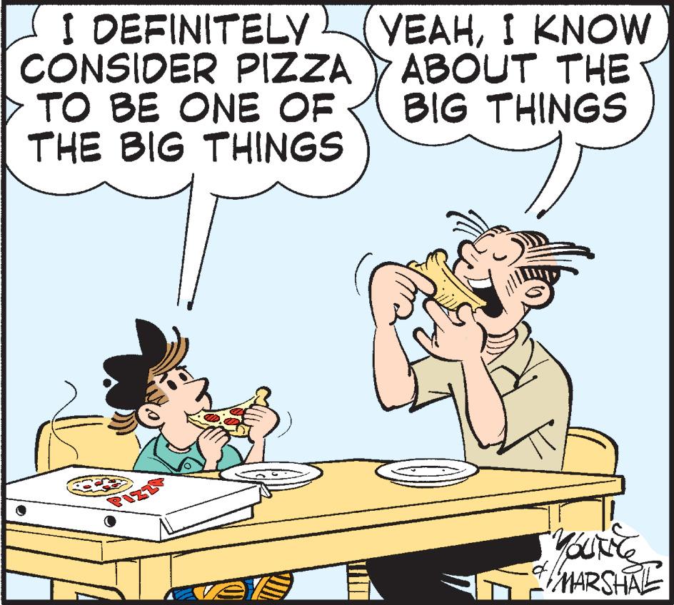 Interaction OCR: I DEFINITELY YEAHI KNOW CONSIDER PIZZA » ABOUT THE BIG THINGS TO BE ONE OF THE BIG THINGS MIT + MARSHALL I DEFINITELY YEAHI KNOW CONSIDER PIZZA » ABOUT THE BIG THINGS TO BE ONE OF THE BIG THINGS MIT + MARSHALL