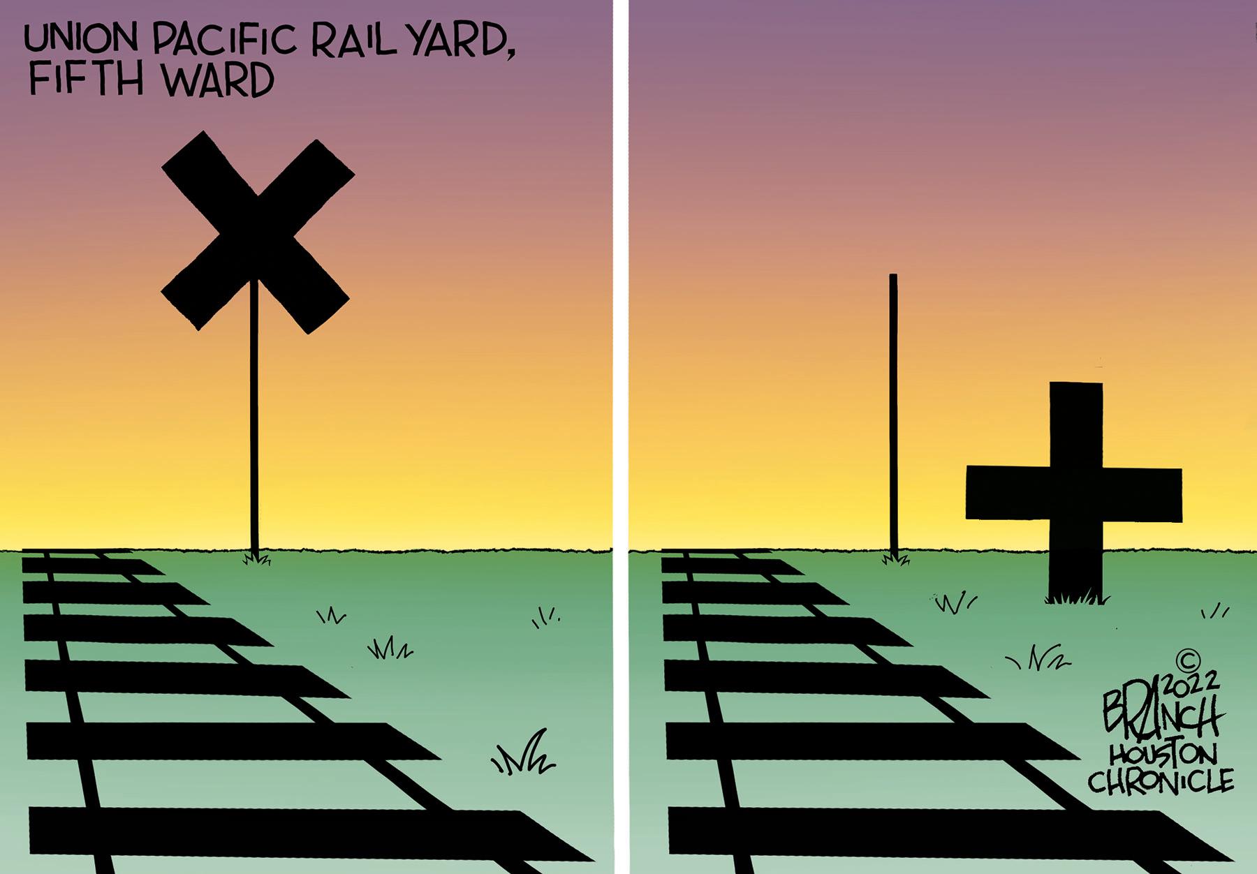 Symmetry OCR: UNION PACIFIC RAIL YARDFIFTH WARD X M1 N + N2 W BRANCH HOUSTON CHRONICLE UNION PACIFIC RAIL YARDFIFTH WARD X M1 N + N2 W BRANCH HOUSTON CHRONICLE
