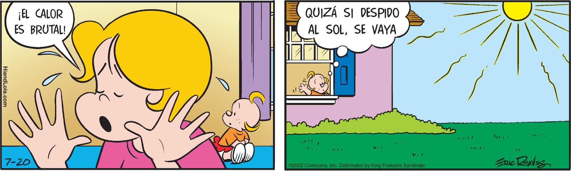 Happy OCR: ¡EL CALOR ES BRUTAL!7-20 QUIZÁ SI DESPIDO AL SOLSE VAYA F €2022 ComicanaInc. Distributed by King Features Syndicate AL-FA M ERIC REAVES ¡ EL CALOR ES BRUTAL !7-20 QUIZÁ SI DESPIDO AL SOLSE VAYA F € 2022 ComicanaInc. Distributed by King Features Syndicate AL - FA M ERIC REAVES