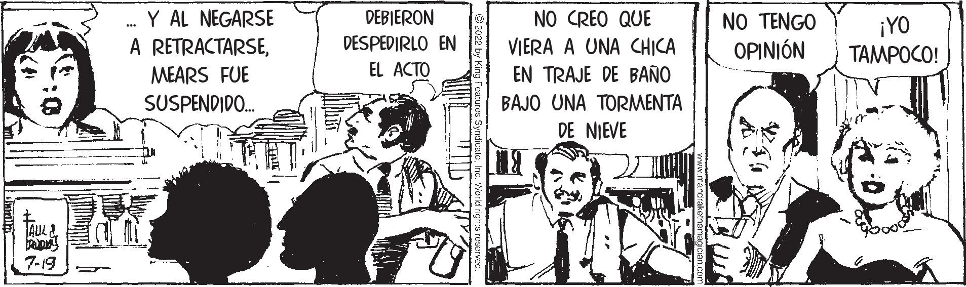 Comics OCR: AUL Pang 7-19 www Y AL NEGARSE A RETRACTARSEMEARS FUE SUSPENDIDO... DEBIERON DESPEDIRLO EN EL ACTO NO CREO QUE VIERA A UNA CHICA EN TRAJE DE BAÑO BAJO UNA TORMENTA DE NIEVE NO TENGO OPINIÓN ¡YO TAMPOCO! AUL Pang 7-19 www Y AL NEGARSE A RETRACTARSEMEARS FUE SUSPENDIDO ... DEBIERON DESPEDIRLO EN EL ACTO NO CREO QUE VIERA A UNA CHICA EN TRAJE DE BAÑO BAJO UNA TORMENTA DE NIEVE NO TENGO OPINIÓN ¡ YO TAMPOCO !