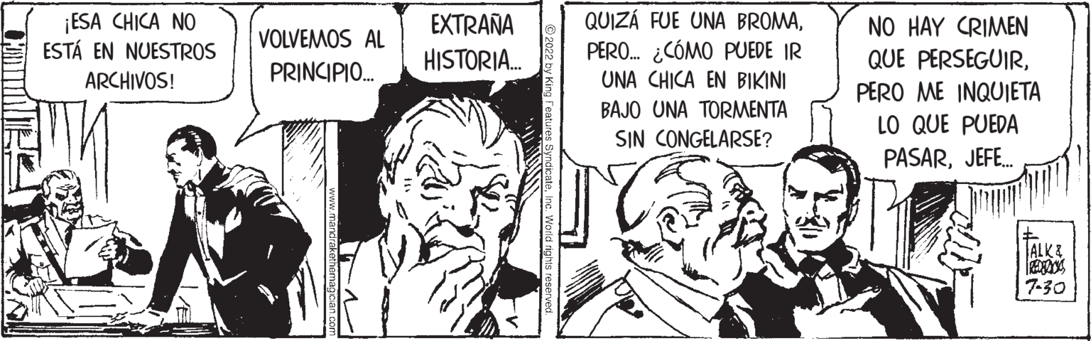 Mandrake The Magician (Spanish) - 2022-08-13