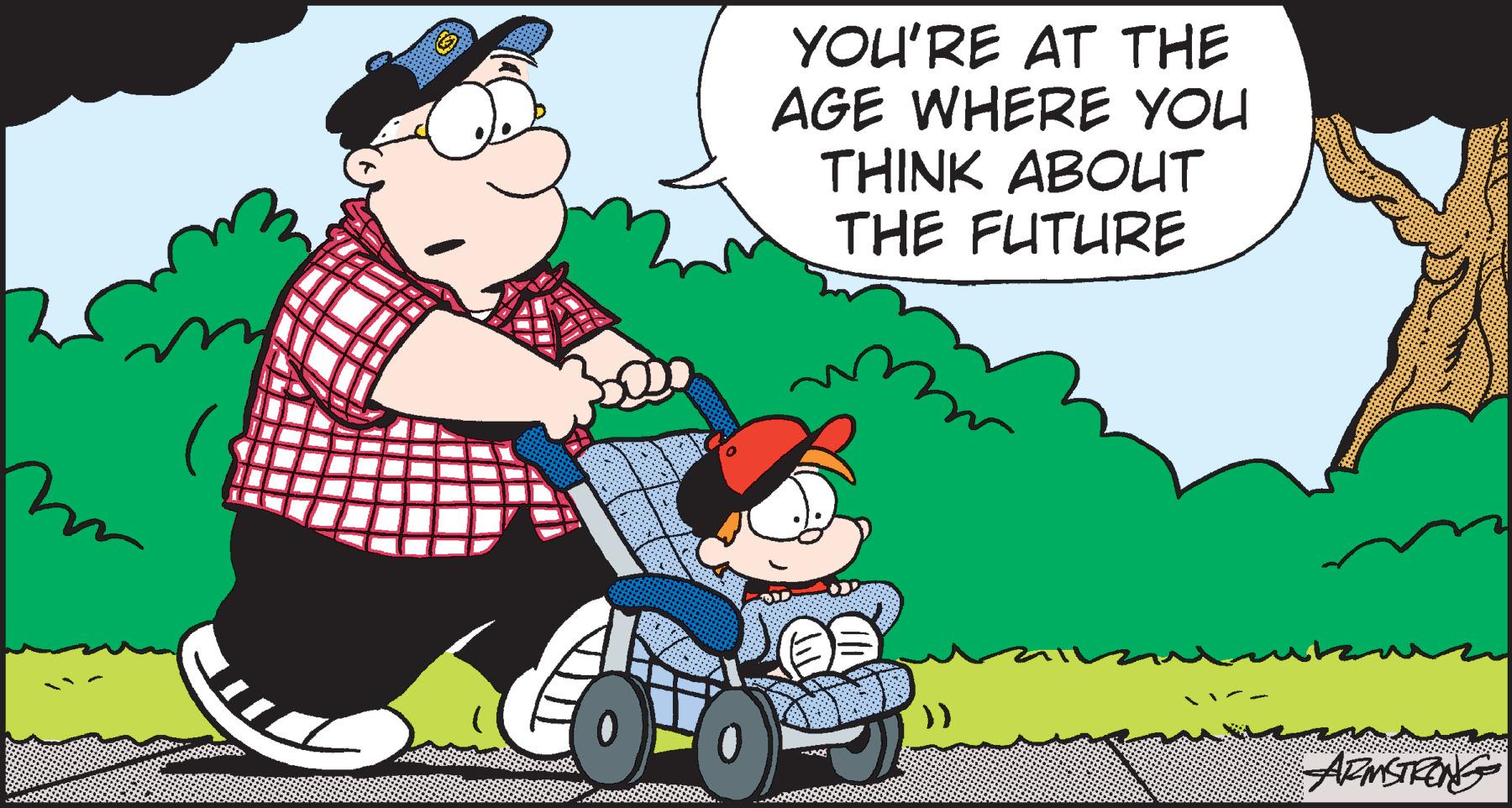 Happy OCR: YOU'RE AT THE AGE WHERE YOU THINK ABOUT THE FUTURE E )) ARMSTRONG YOU'RE AT THE AGE WHERE YOU THINK ABOUT THE FUTURE E ) ) ARMSTRONG