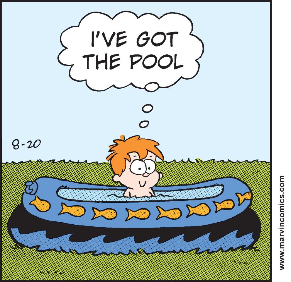 Circle OCR: 8-20 I'VE GOT THE POOL www.marvincomics.com 8-20 I'VE GOT THE POOL www.marvincomics.com