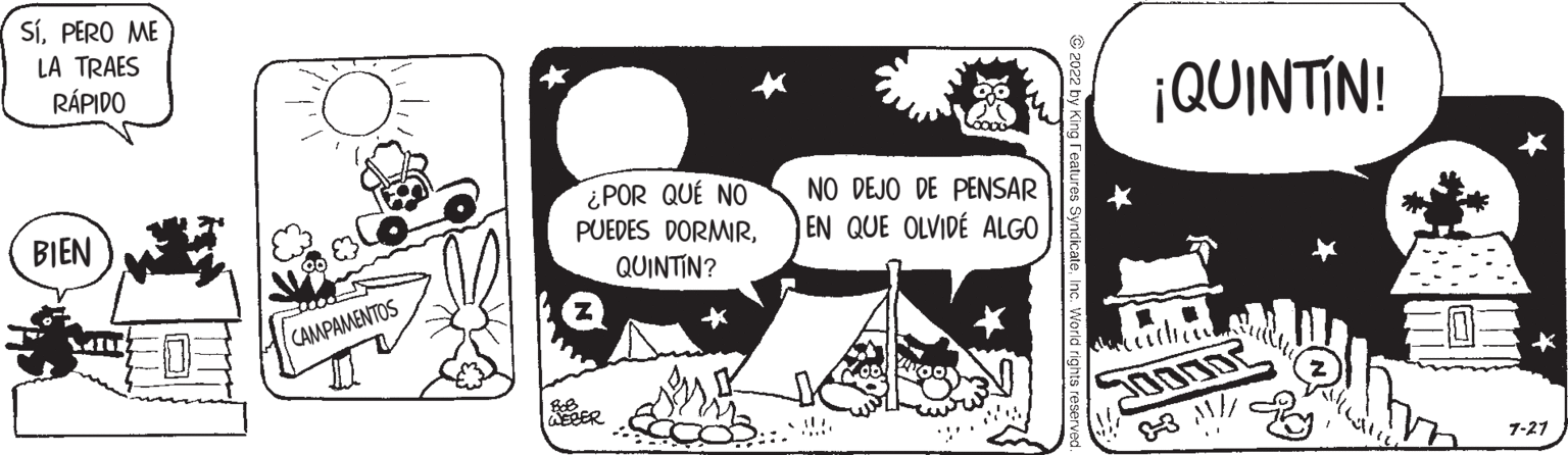 Drawing OCR: SíPERO ME LA TRAES RÁPIDO BIEN Samu CAMPAMENTOS ¿POR QUE NO PUEDES DORMIRQUINTIN? REPER exS NO DEJO DE PENSAR EN QUE OLVIDE ALGO ¡QUINTIN! Mel!!!! 83 // any 7-27 SíPERO ME LA TRAES RÁPIDO BIEN Samu CAMPAMENTOS ¿ POR QUE NO PUEDES DORMIRQUINTIN ? REPER exS NO DEJO DE PENSAR EN QUE OLVIDE ALGO ¡ QUINTIN ! Mel !!!! 83 // any 7-27