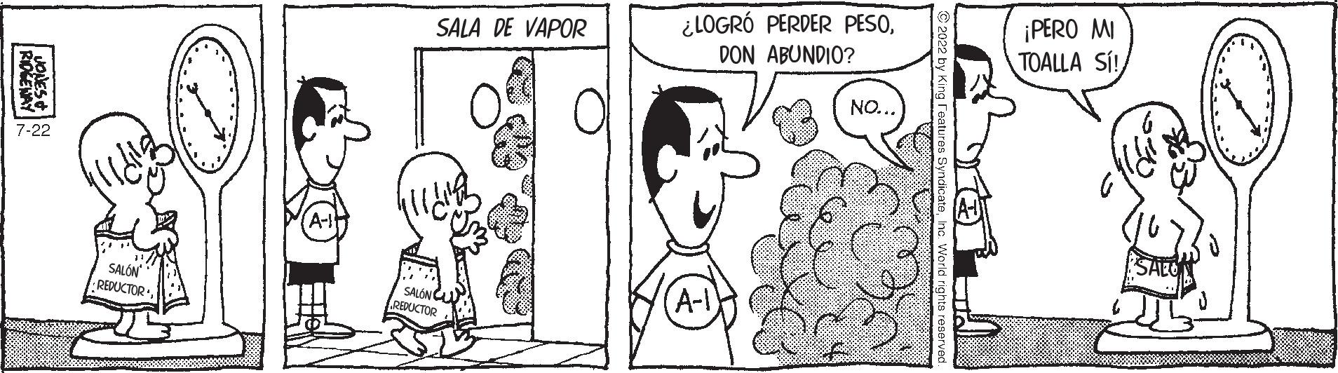 Font OCR: 7-22 SALON REDUCTORSALA DE VAPOR REDUCTOR ¿LOGRÓ PERDER PESODON ABUNDIO? NO. ¡PERO MI TOALLA SI! 7-22 SALON REDUCTORSALA DE VAPOR REDUCTOR ¿ LOGRÓ PERDER PESODON ABUNDIO ? NO . ¡ PERO MI TOALLA SI !