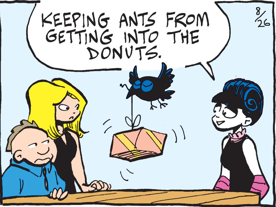 Happy OCR: KEEPING ANTS FROM GETTING INTO THE DONUTS. 826 KEEPING ANTS FROM GETTING INTO THE DONUTS . 8