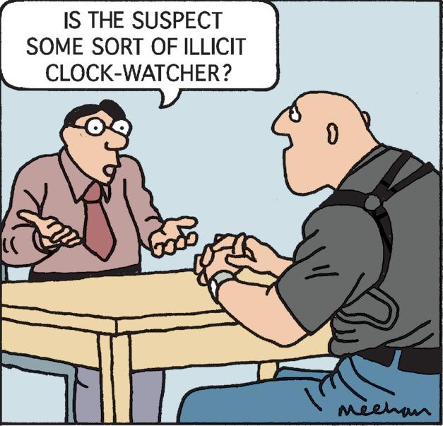 Rectangle OCR: IS THE SUSPECT SOME SORT OF ILLICIT CLOCK-WATCHER? 0 Mechan IS THE SUSPECT SOME SORT OF ILLICIT CLOCK - WATCHER ? 0 Mechan