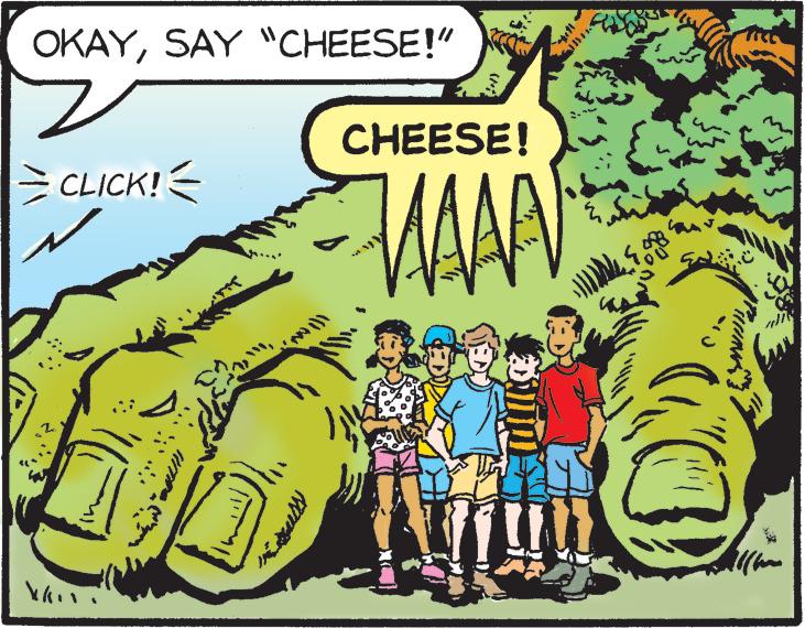 Art OCR: OKAYSAY "CHEESE!" CLICK! NAJ CHEESE! MAAAN Ihan OKAYSAY " CHEESE ! " CLICK ! NAJ CHEESE ! MAAAN Ihan