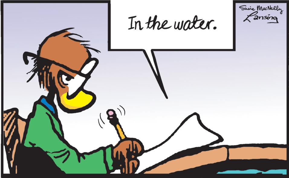 Musical instrument OCR: ... In the water. Susie MacNelly Kansing ... In the water . Susie MacNelly Kansing
