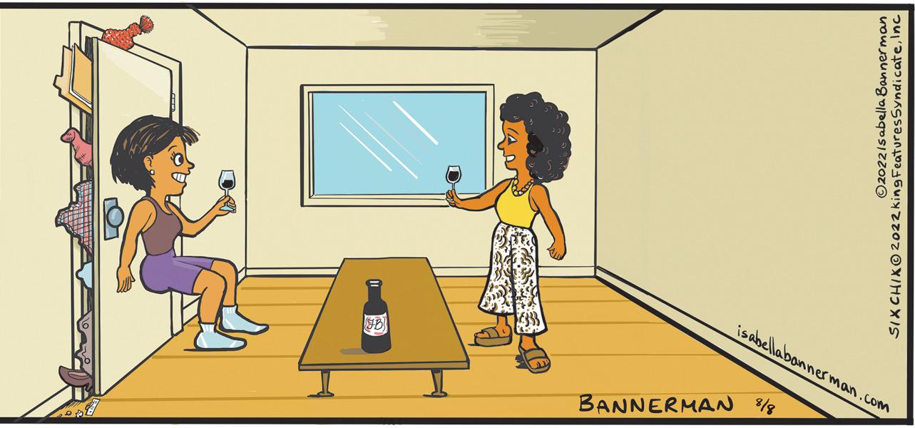 Font OCR: BANNERMAN 3/8 isabellabannerman.com ?202215 abella Bannerman SIXCHIXO 2022 king Features SyndicateInc BANNERMAN 3/8 isabellabannerman.com ?202215 abella Bannerman SIXCHIXO 2022 king Features Syndicate