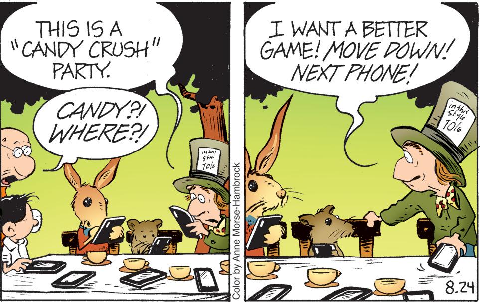 Font OCR: THIS IS A "CANDY CRUSH" PARTY. CANDY?! WHERE?! 20 Stu 70% Color by Anne Morse-Hambrock M I WANT A BETTER GAME! MOVE DOWN! NEXT PHONE! in this Style 10% 8.24 THIS IS A " CANDY CRUSH " PARTY . CANDY ?! WHERE ?! 20 Stu 70 % Color by Anne Morse - Hambrock M I WANT A BETTER GAME ! MOVE DOWN ! NEXT PHONE ! in this Style 10 % 8.24