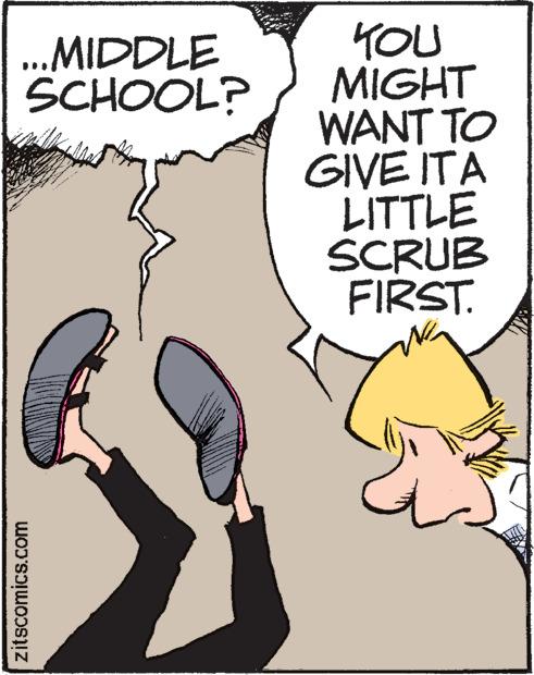 Font OCR: ...MIDDLE SCHOOL? zitscomics.com YOU MIGHT WANT TO GIVE IT A LITTLE SCRUB FIRST. ... MIDDLE SCHOOL ? zitscomics.com YOU MIGHT WANT TO GIVE IT A LITTLE SCRUB FIRST .
