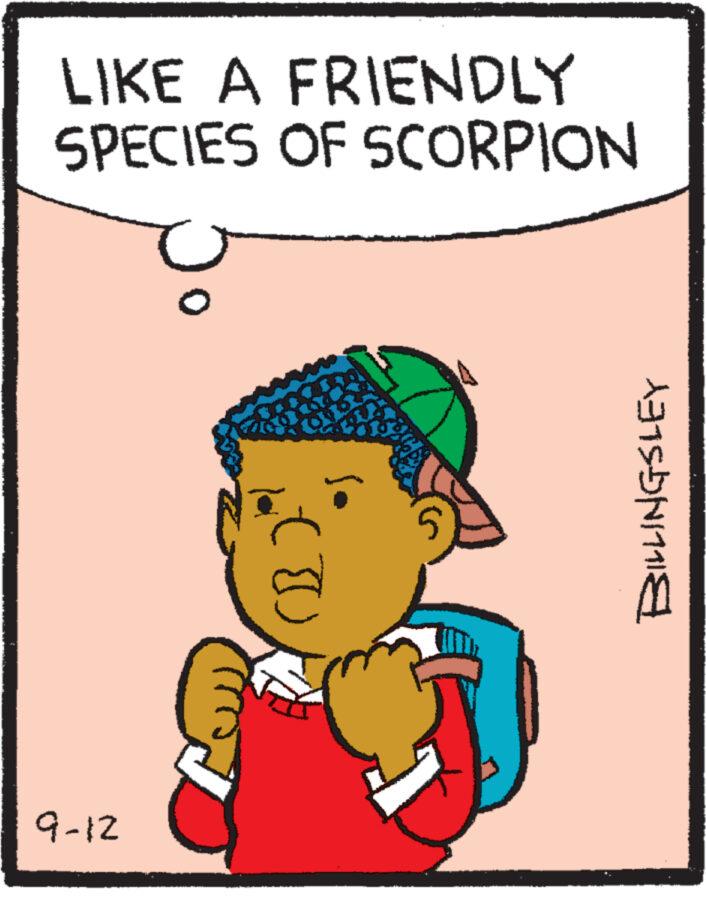 Art OCR: LIKE A FRIENDLY SPECIES OF SCORPION 9-12 (B) 5 BILLINGSLEY LIKE A FRIENDLY SPECIES OF SCORPION 9-12 ( B ) 5 BILLINGSLEY