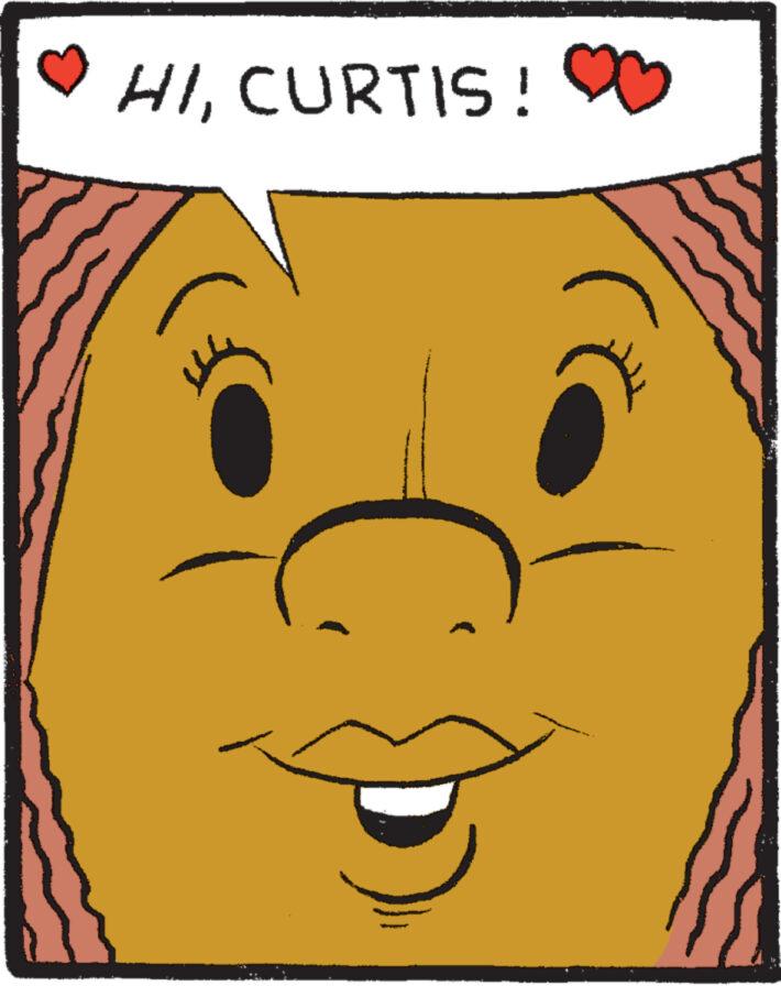Rectangle OCR: HICURTIS! HICURTIS !