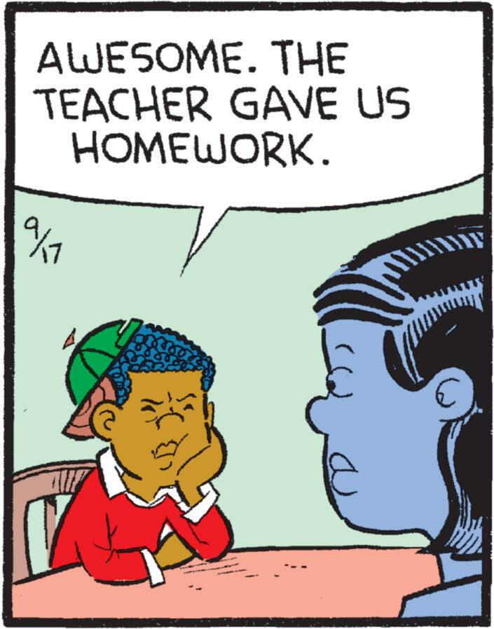 Font OCR: AWESOME. THE TEACHER GAVE US HOMEWORK. 9/1 AWESOME . THE TEACHER GAVE US HOMEWORK . 9/1