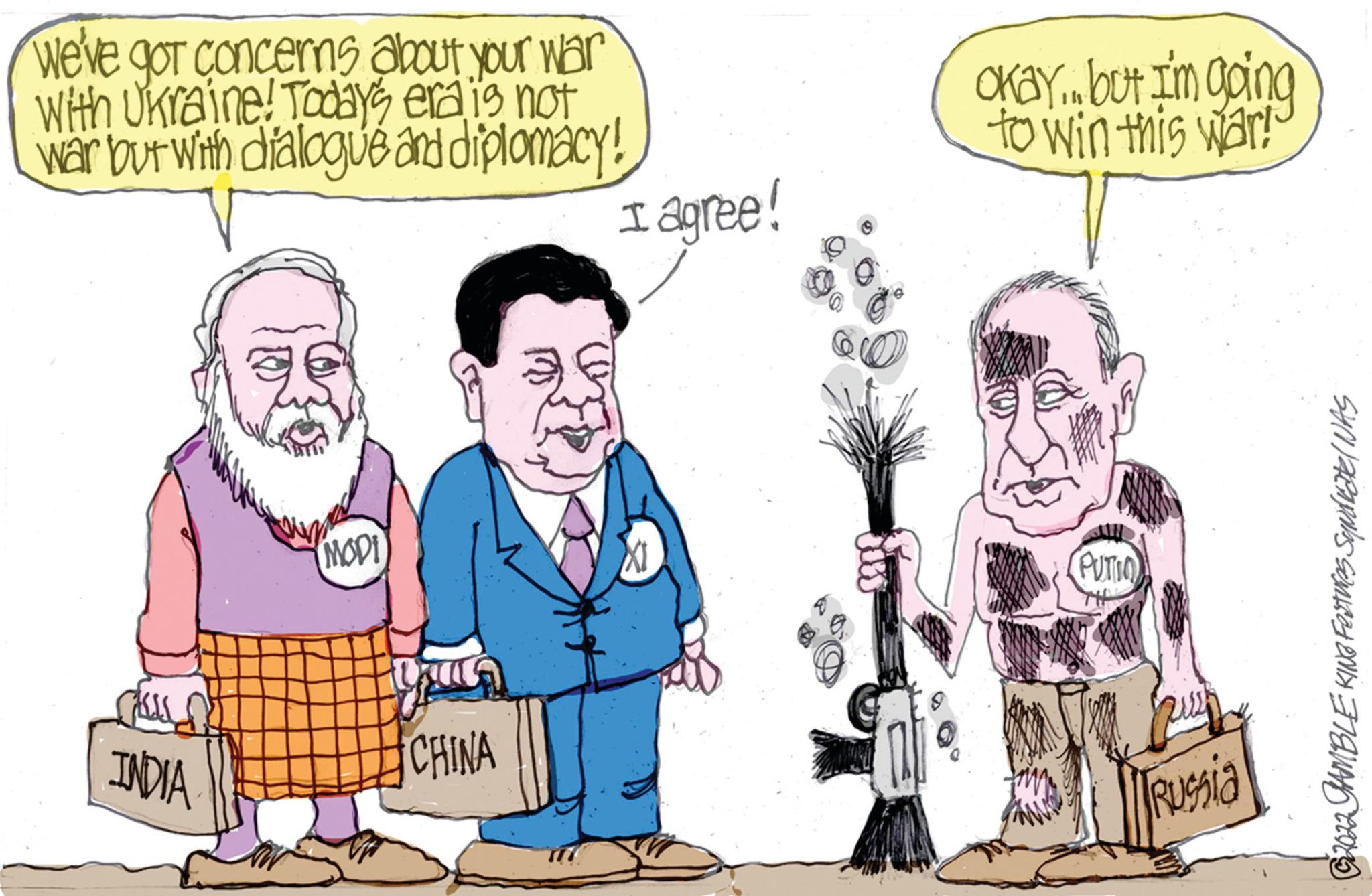 Gesture OCR: We've got concerns about your war With Ukraine! Today's era is not war but with dialogue and diplomacy! INDIA MODI CHINA I agree! okay ... but I'm going to win this war! PUTIO Biry Russia G2022 GAMBLE KING Features Syndicatel NAS We've got concerns about your war With Ukraine ! Today's era is not war but with dialogue and diplomacy ! INDIA MODI CHINA I agree ! okay ... but I'm going to win this war ! PUTIO Biry Russia G2022 GAMBLE KING Features Syndicatel NAS