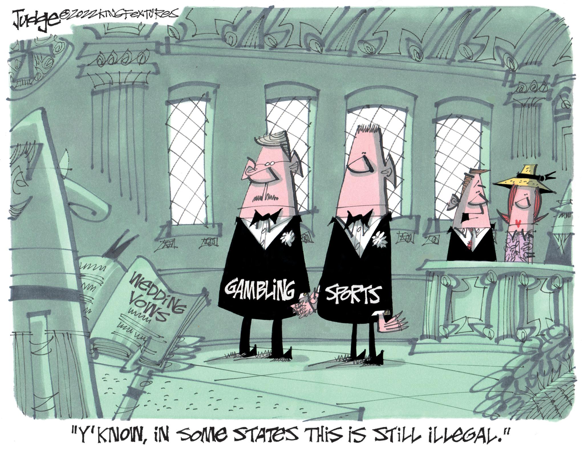 Rectangle OCR: Judge 2022KING TEXTURES 145 145 155 esso mm. wm WEDDING VOWS www. ????? 7900 19 GAMBLING SPORTS "Y'KNOWIN SOME STATES THIS IS STILL ILLEGAL." Des Judge 2022KING TEXTURES 145 145 155 esso mm . wm WEDDING VOWS www . ????? 7900 19 GAMBLING SPORTS " Y'KNOWIN SOME STATES THIS IS STILL ILLEGAL . " Des