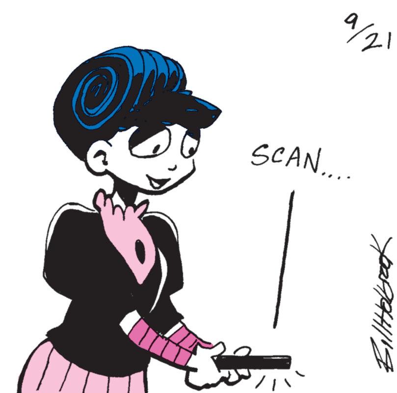 Illustration OCR: ? ? SCAN.... 21 BillHolbrook ? ? SCAN .... 21 BillHolbrook