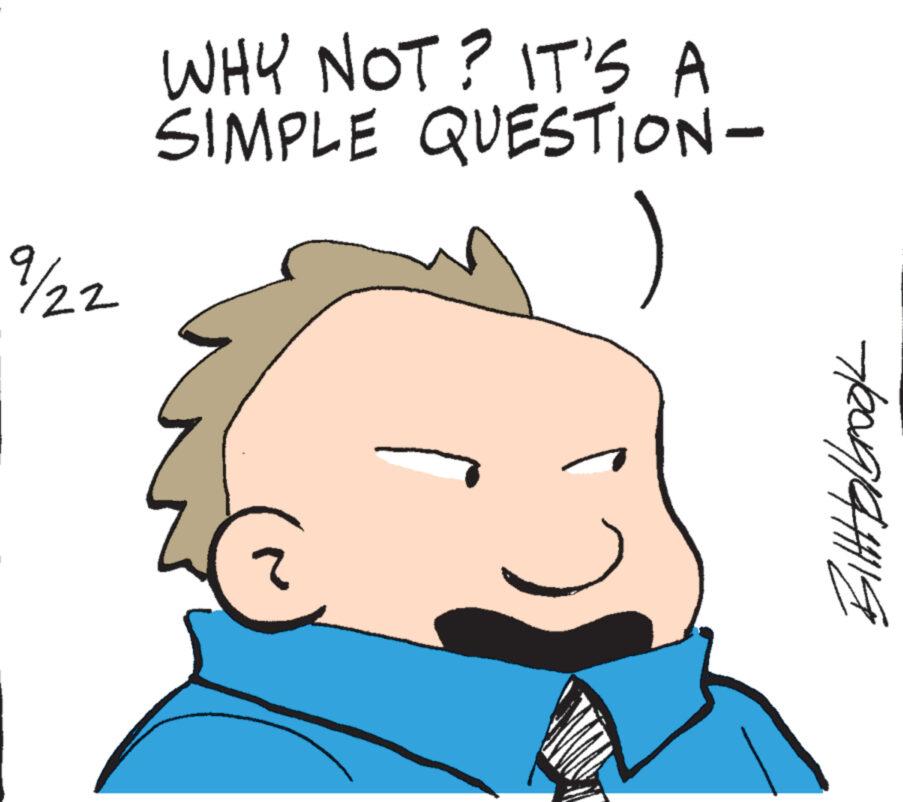Jaw OCR: 9/22 WHY NOT? IT'S A SIMPLE QUESTION- - 712091411119 9/22 WHY NOT ? IT'S A SIMPLE QUESTION - 712091411119
