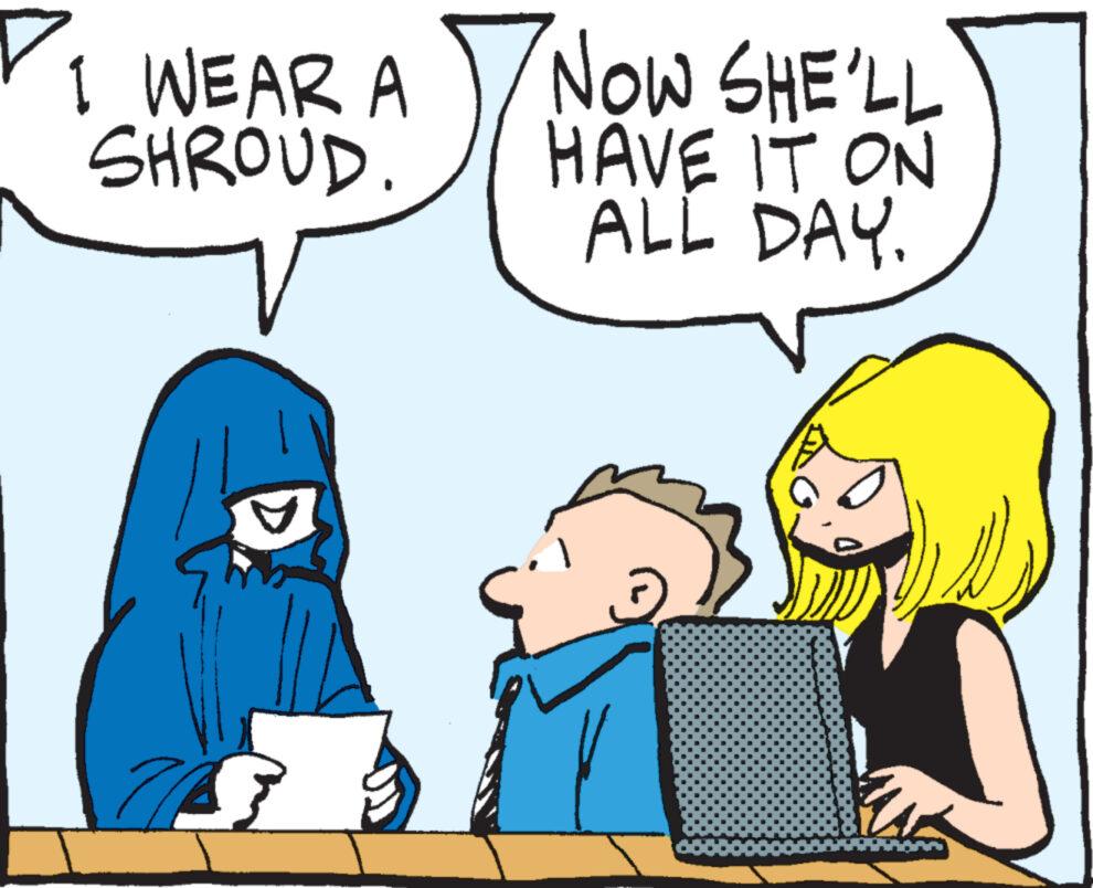 Mammal OCR: I WEAR A SHROUD. 70 Now SHE'LL HAVE IT ON ALL DAY. I WEAR A SHROUD . 70 Now SHE'LL HAVE IT ON ALL DAY .