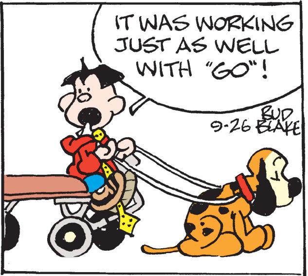 Happy OCR: IT WAS WORKING JUST AS WELL WITH "GO"! BUD 9-26 BLAKE IT WAS WORKING JUST AS WELL WITH " GO " ! BUD 9-26 BLAKE