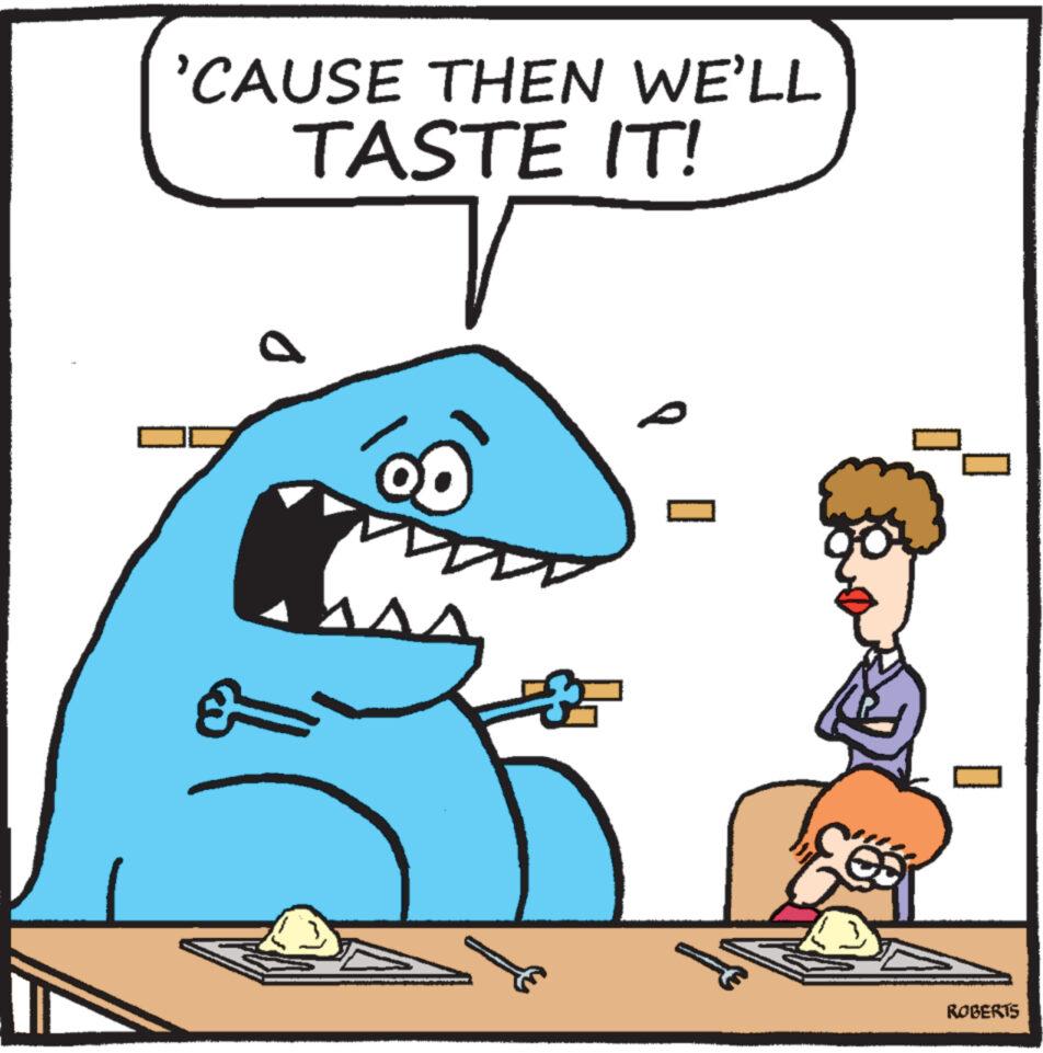 Happy OCR: 'CAUSE THEN WE'LL TASTE IT! T l ROBERTS ' CAUSE THEN WE'LL TASTE IT ! T l ROBERTS