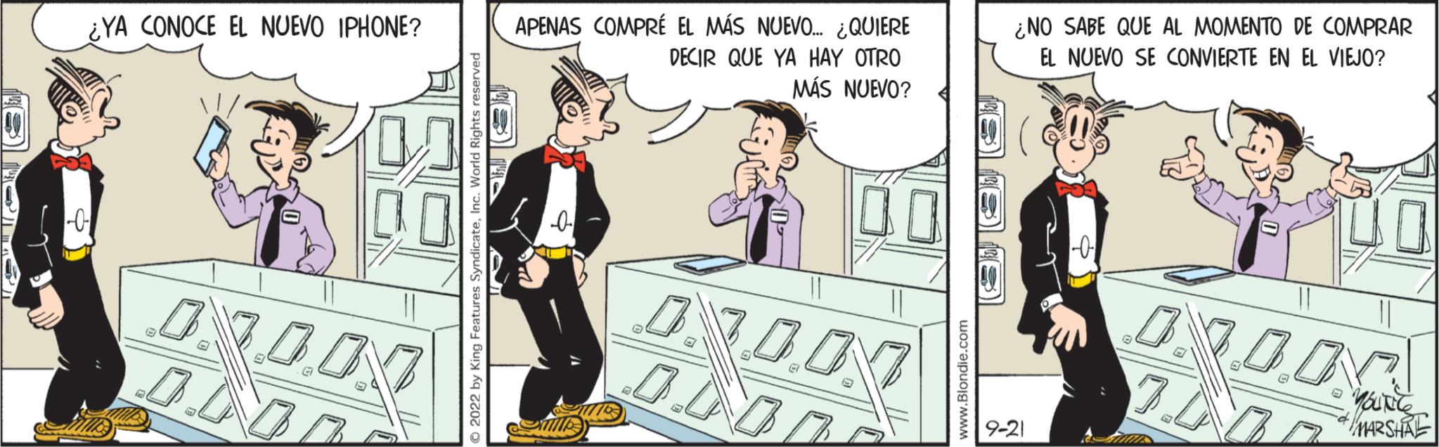 Humour OCR: ¿YA CONOCE EL NUEVO IPHONE? 0.7 ONDON 0 OND APENAS COMPRÉ EL MÁS NUEVO... ¿QUIERE DECIR QUE YA HAY OTRO MÁS NUEVO? 1/16 0001 fenere ¿NO SABE QUE AL MOMENTO DE COMPRAR EL NUEVO SE CONVIERTE EN EL VIEJO? 9-21 070.00 7.000 MARSHAL ¿ YA CONOCE EL NUEVO IPHONE ? 0.7 ONDON 0 OND APENAS COMPRÉ EL MÁS NUEVO ... ¿ QUIERE DECIR QUE YA HAY OTRO MÁS NUEVO ? 1/16 0001 fenere ¿ NO SABE QUE AL MOMENTO DE COMPRAR EL NUEVO SE CONVIERTE EN EL VIEJO ? 9-21 070.00 7.000 MARSHAL